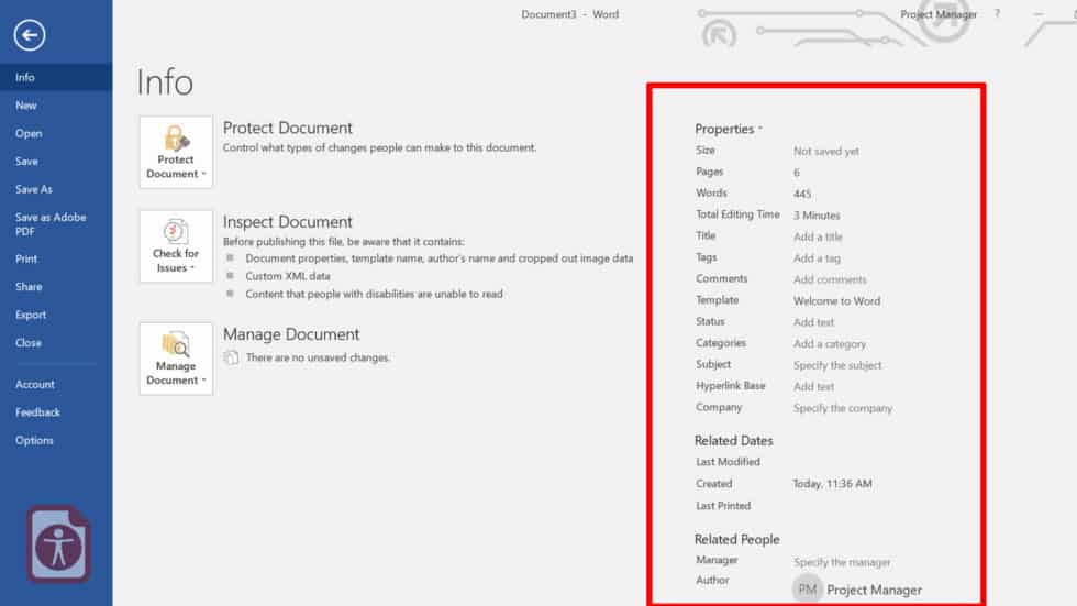 How To Add Metadata To Your PDF Files | Accessible Document Solutions